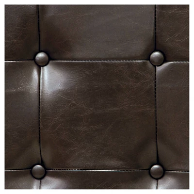 California/King Austin Tufted Bonded Leather Headboard Brown - Christopher Knight Home California/King Austin Tufted Bonded Leather Headboard Brown - Christopher Knight Home -Home Furn Store GUEST a783de0f e881 4400 ac69 802427670044