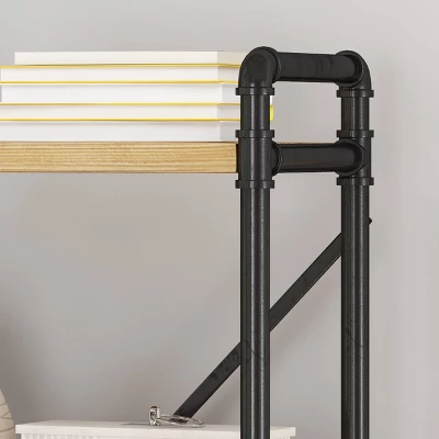 Greenwood Industrial Iron Four Shelf Bookcase - Christopher Knight Home Greenwood Industrial Iron Four Shelf Bookcase - Christopher Knight Home -Home Furn Store GUEST a85a83c4 5b02 4bfe 81d3 3018864c4679