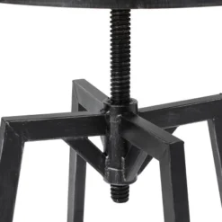 Set Of 2 Alanis Modern Industrial Firwood Adjustable Height Swivel Barstools Natural/Black Brushed Silver - Christopher Knight Home -Home Furn Store GUEST a945a8da e955 45d0 a70b ed2eb06d4381