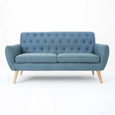 Bernice Petite Mid Century Modern Tufted Sofa - Christopher Knight Home Bernice Petite Mid Century Modern Tufted Sofa - Christopher Knight Home -Home Furn Store GUEST aa820a3a 83bc 4942 8aef 598fc29c564e
