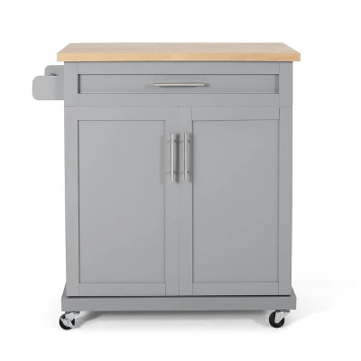Batavia Contemporary Kitchen Cart with Wheels - Christopher Knight Home Batavia Contemporary Kitchen Cart With Wheels - Christopher Knight Home -Home Furn Store GUEST abc8bea3 b293 4157 baf0 792de432a406