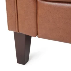 Pondway Contemporary Faux Leather Tufted 3 Seater Sofa - Christopher Knight Home -Home Furn Store GUEST aca2d97f 069a 4f4d 8d60 cdf071f74865