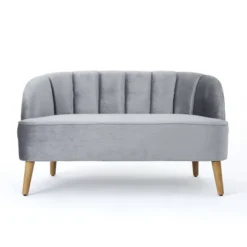 Amaia Modern New Velvet Settee - Christopher Knight Home 8 Amaia Modern New Velvet Settee - Christopher Knight Home -Home Furn Store GUEST ada91457 9a9c 4c79 9997 0354f5890428