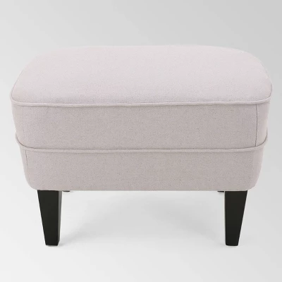 Tafton Club Chair and Ottoman - Natural - Christopher Knight Home Tafton Club Chair And Ottoman - Natural - Christopher Knight Home -Home Furn Store GUEST af5f556f 80e9 4d87 a295 1476fc1a36bb