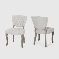 Set Of 2 Crosswind Tufted Dining Chair - Christopher Knight Home -Home Furn Store GUEST af6d2e6a e9bd 4f28 8e31 e99c958fc69d