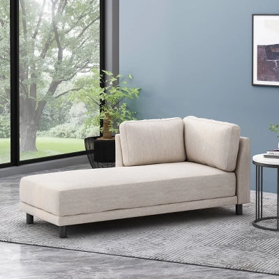 Hyland Contemporary Fabric Upholstered Chaise Lounge - Christopher Knight Home Hyland Contemporary Fabric Upholstered Chaise Lounge - Christopher Knight Home -Home Furn Store GUEST af781abd a063 4c87 95ee 2bf81d2d998c