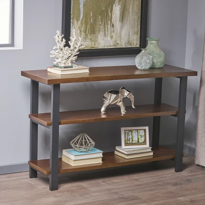 29.5" Fredrico Industrial Book Case Dark Brown - Christopher Knight Home 29.5" Fredrico Industrial Book Case Dark Brown - Christopher Knight Home -Home Furn Store GUEST b17a821b 744c 41bf 9d02 970788cbea62