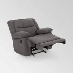 Estrada Contemporary Glider Recliner Charcoal Tweed - Christopher Knight Home 6 Estrada Contemporary Glider Recliner Charcoal Tweed - Christopher Knight Home -Home Furn Store GUEST b1e7a7b9 7986 4f7e 8df6 0c0e17df1565
