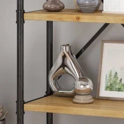 Greenwood Industrial Iron Four Shelf Bookcase - Christopher Knight Home 5 Greenwood Industrial Iron Four Shelf Bookcase - Christopher Knight Home -Home Furn Store GUEST b23add82 82cf 4168 9265 448a05abd192