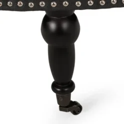 Cimarron Contemporary Round Ottoman With Rolling Casters - Christopher Knight Home 4 Cimarron Contemporary Round Ottoman With Rolling Casters - Christopher Knight Home -Home Furn Store GUEST b23e00c4 02b7 42cc b924 dc063fad7a69