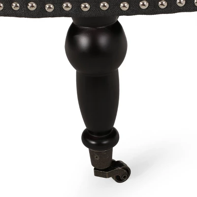 Cimarron Contemporary Round Ottoman with Rolling Casters - Christopher Knight Home Cimarron Contemporary Round Ottoman With Rolling Casters - Christopher Knight Home -Home Furn Store GUEST b23e00c4 02b7 42cc b924 dc063fad7a69