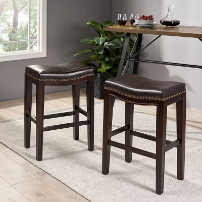 Set of 2 26" Avondale Backless Counter Height Barstools - Christopher Knight Home Set Of 2 26" Avondale Backless Counter Height Barstools - Christopher Knight Home -Home Furn Store GUEST b2c12d06 a139 445c b455 160676da9b4e