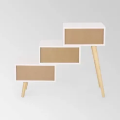 Payson Mid-Century Modern 3 Drawer Tiered Cabinet Matte White - Christopher Knight Home 7 Payson Mid-Century Modern 3 Drawer Tiered Cabinet Matte White - Christopher Knight Home -Home Furn Store GUEST b49c906c bad3 4b35 934b 0f1a8ca2fb2a