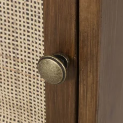 Pilster Contemporary End Table With Storage Walnut/Natural/Black - Christopher Knight Home -Home Furn Store GUEST b4cfb81b d9ff 4df9 b24e ce57a90f1a72