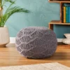 Mccardell Handcrafted Boho Fabric Pouf Charcoal - Christopher Knight Home 2 Mccardell Handcrafted Boho Fabric Pouf Charcoal - Christopher Knight Home -Home Furn Store GUEST b51ce02a 2530 4fc8 a5be 220aa839b8af