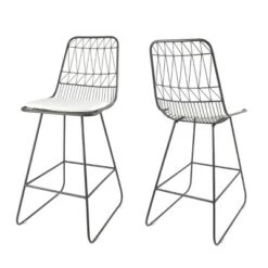 Set Of 2 Walcott Modern Iron Counter Height Barstools - Christopher Knight Home -Home Furn Store GUEST b5d1a02a d568 4537 8970 0ccd8d75ac61