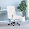 Gehring Modern Channel Stitched Swivel Office Lift Chair White/Chrome - Christopher Knight Home -Home Furn Store GUEST b5d3acf3 3a66 447c 9054 2f3ffcececa1