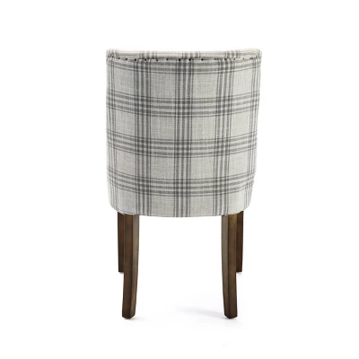 2pk Harman Contemporary Upholstered Plaid Dining Chairs Gray/Light Beige/Brown - Christopher Knight Home 2pk Harman Contemporary Upholstered Plaid Dining Chairs Gray/Light Beige/Brown - Christopher Knight Home -Home Furn Store GUEST b5f04c9f cfeb 4397 bdc8 4a2b3b6ea482