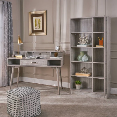 2pc Brenda Mid Century Home Office Set - Christopher Knight Home 2pc Brenda Mid Century Home Office Set - Christopher Knight Home -Home Furn Store GUEST b63081fe 4d2b 4e1a 8fbe 1a6932eb7244