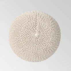 Alwes Knitted Pouf - Christopher Knight Home -Home Furn Store GUEST b6df03c4 11b6 4904 a493 c35ad2319b57