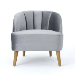 Amaia Modern New Velvet Club Chair - Christopher Knight Home -Home Furn Store GUEST b7ca7d6b 327b 4367 b5d6 c59554de55e2