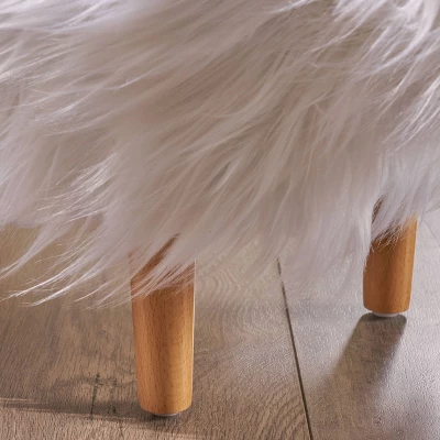 Levi Furry Yak Ottoman - Christopher Knight Home Levi Furry Yak Ottoman - Christopher Knight Home -Home Furn Store GUEST b7db69cd 3979 4373 bff3 2eabeb26ff7d