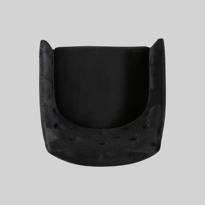 McDonough Modern Tufted Glam Accent Chair Black - Christopher Knight Home McDonough Modern Tufted Glam Accent Chair Black - Christopher Knight Home -Home Furn Store GUEST b82f532f 588b 4016 9408 91866d9f1fd3