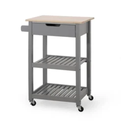 Dade Kitchen Cart With Wheels - Christopher Knight Home -Home Furn Store GUEST b91025d1 d268 4b6f 857d 55ade56104b6
