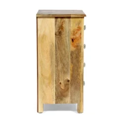 Sandia Handcrafted Boho 4 Drawer Mango Wood Nightstand Natural/White - Christopher Knight Home 5 Sandia Handcrafted Boho 4 Drawer Mango Wood Nightstand Natural/White - Christopher Knight Home -Home Furn Store GUEST b97a2f62 1bfa 463e a1fa 9e30c5b956a8