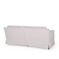 Arrastra Contemporary Fabric 3 Seater Sofa With Skirt - Christopher Knight Home -Home Furn Store GUEST b99add92 c5ef 41f3 9a05 a445d05b9a37