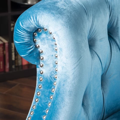 Akira New Velvet Club Chair - Christopher Knight Home Akira New Velvet Club Chair - Christopher Knight Home -Home Furn Store GUEST b9f85dc0 5451 40d4 93ec ea91f77c641c