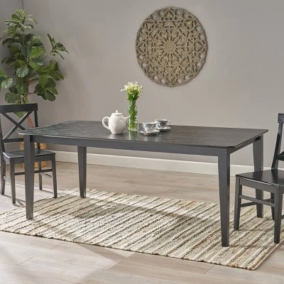 Dickinson Rectangular Farmhouse Dining Table - Christopher Knight Home Dickinson Rectangular Farmhouse Dining Table - Christopher Knight Home -Home Furn Store GUEST ba42e041 2c83 4e2d 9373 22b54a1c7085