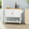 Finzer Farmhouse Kitchen Cart White - Christopher Knight Home -Home Furn Store GUEST baa238fd 035d 45c0 b75b c64d30f5c25c