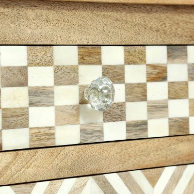 Sandia Handcrafted Boho 4 Drawer Mango Wood Nightstand Natural/White - Christopher Knight Home Sandia Handcrafted Boho 4 Drawer Mango Wood Nightstand Natural/White - Christopher Knight Home -Home Furn Store GUEST bb537a68 5ec3 46a5 a801 82edef17d0fb