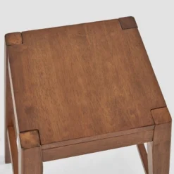 Set Of 2 Maybelle Farmhouse Wooden Counter Height Barstools - Christopher Knight Home -Home Furn Store GUEST bc526615 ba6c 4371 8e7e 5a69038dfa2a