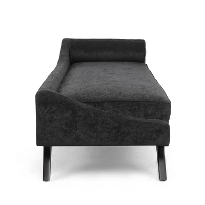 Cagle Mid Century Modern Fabric Chaise Lounge - Christopher Knight Home Cagle Mid Century Modern Fabric Chaise Lounge - Christopher Knight Home -Home Furn Store GUEST bcd0bd93 7257 4cbd 8d2f 0a675cdb5766