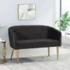 Brayer Modern Glam Tufted Velvet Loveseat - Christopher Knight Home -Home Furn Store GUEST bd23fb8d 8cca 4ed6 b747 7cc49ef01a72