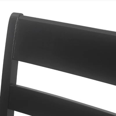 2pc Benner Farmhouse Upholstered Wood Counter Height Barstools Black - Christopher Knight Home 2pc Benner Farmhouse Upholstered Wood Counter Height Barstools Black - Christopher Knight Home -Home Furn Store GUEST bd783af8 94aa 4b61 ad87 43c8c8920d78