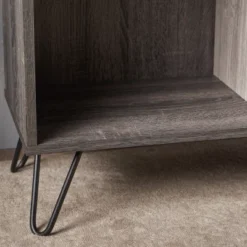 77" Imogen Modern Two-Toned Bookshelf Gray Oak - Christopher Knight Home -Home Furn Store GUEST be085fd0 6ce4 47c6 bfa5 a7069702aada