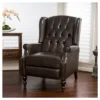Walter Brown Bonded Leather Recliner Club Chair - Christopher Knight Home 1 Walter Brown Bonded Leather Recliner Club Chair - Christopher Knight Home -Home Furn Store GUEST bee66e81 dcc5 4f54 a8aa 22f9c5e97f0f
