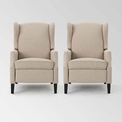 Set of 2 Wescott Contemporary Fabric Recliners - Christopher Knight Home Set Of 2 Wescott Contemporary Fabric Recliners - Christopher Knight Home -Home Furn Store GUEST bf7922fe 13ab 4400 b56d 49d96ff1aac0