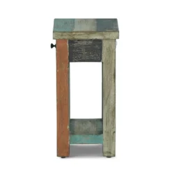 Meader Boho Handmade Distressed Mango Wood End Table - Christopher Knight Home -Home Furn Store GUEST c001323c a6cd 4e26 860c ced6416e5c52