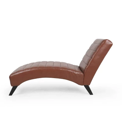Stillmore Contemporary Channel Stitch Chaise Lounge - Christopher Knight Home Stillmore Contemporary Channel Stitch Chaise Lounge - Christopher Knight Home -Home Furn Store GUEST c066ca81 6306 4b91 a02e 52b9797d7d86