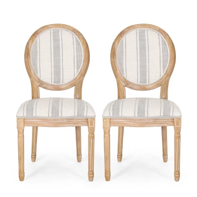 Set of 2 Phinnaeus French Country Fabric Dining Chairs - Christopher Knight Home Set Of 2 Phinnaeus French Country Fabric Dining Chairs - Christopher Knight Home -Home Furn Store GUEST c073772e 9b90 48f6 9348 87b144e26c46