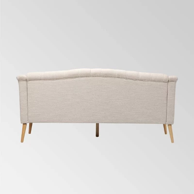 Adelia Contemporary Tufted Sofa Beige - Christopher Knight Home Adelia Contemporary Tufted Sofa Beige - Christopher Knight Home -Home Furn Store GUEST c0e0b118 63a2 4106 9201 485cb3ae199b