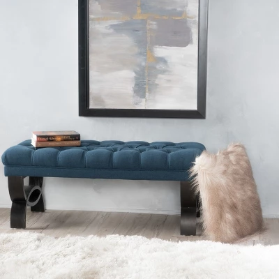 Scarlette Tufted Ottoman Bench - Christopher Knight Home Scarlette Tufted Ottoman Bench - Christopher Knight Home -Home Furn Store GUEST c1b84c1e 72c4 41df 83ab 09460ab3412e