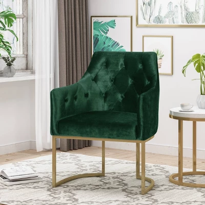 McDonough Modern Tufted Glam Accent Chair - Christopher Knight Home McDonough Modern Tufted Glam Accent Chair - Christopher Knight Home -Home Furn Store GUEST c31cc5ff 269d 4f74 961d c8b2fecfba91