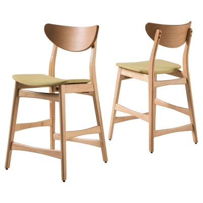 Set of 2 24" Gavin Natural Frame Counter Height Barstool - Christopher Knight Home Set Of 2 24" Gavin Natural Frame Counter Height Barstool - Christopher Knight Home -Home Furn Store GUEST c3ea3d30 9cf9 4b45 b4bc b61f94599dbd
