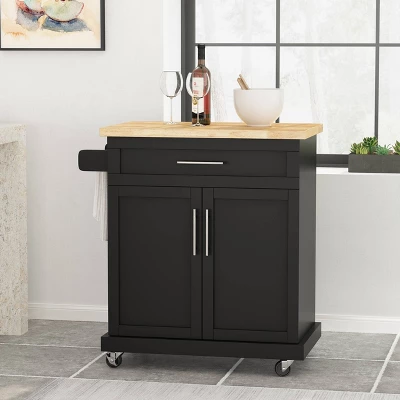 Batavia Contemporary Kitchen Cart with Wheels - Christopher Knight Home Batavia Contemporary Kitchen Cart With Wheels - Christopher Knight Home -Home Furn Store GUEST c3f8c4dd 7726 4e70 84ce 14e3de32e2b6