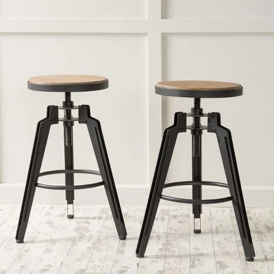Set of 2 Isla Swivel Barstool Antique Wood - Christopher Knight Home Set Of 2 Isla Swivel Barstool Antique Wood - Christopher Knight Home -Home Furn Store GUEST c4288020 95c9 403e a00c 4ce6b2d26336